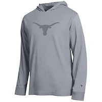T-shirt à capuche manches longues Champion Gray Texas Longhorns Tonal All-Star pour homme