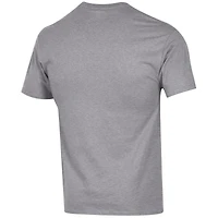 Men's Champion Heathered Gray Texas Longhorns Runnin' Horns T-Shirt