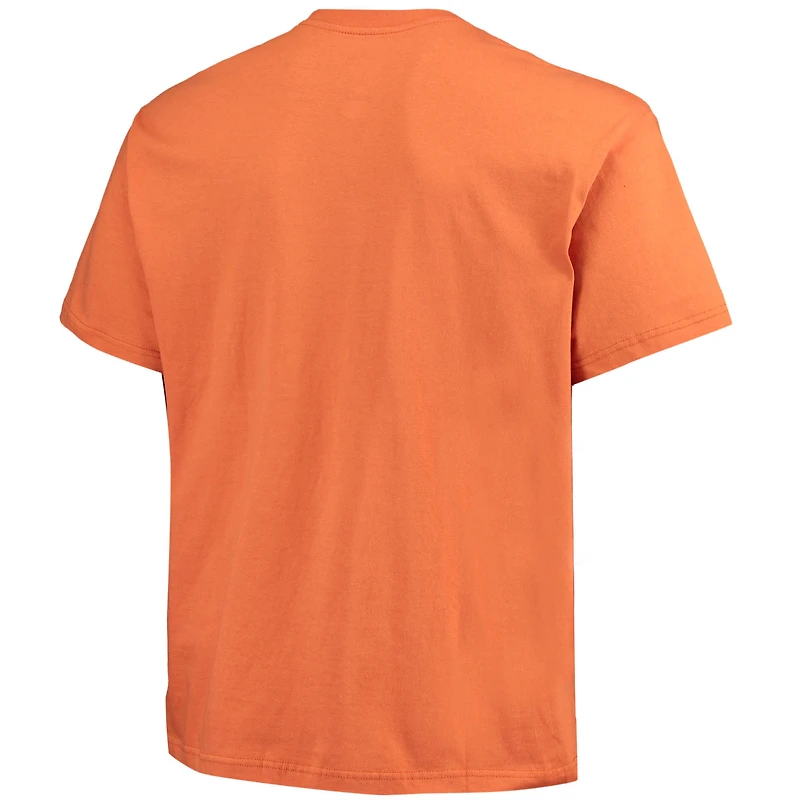 Men's Champion Texas Orange Longhorns Big & Tall Arch Over Wordmark T-Shirt