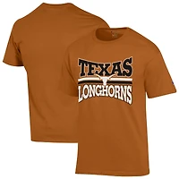 Men's Champion  Texas Orange Longhorns Team Zoom T-Shirt