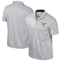 Polo Marty Rival noir pour homme Colosseum Texas Longhorns Big & Tall