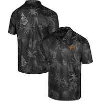 Polo Colosseum Texas Longhorns Big & Tall Palms pour homme Noir