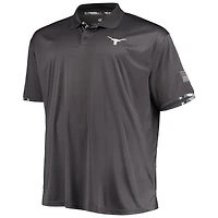 Men's Colosseum Charcoal Texas Longhorns Big & Tall OHT Military Appreciation Digital Camo Polo