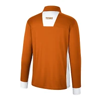 Men's Colosseum Texas Orange Longhorns Bart Quarter-Zip Windshirt