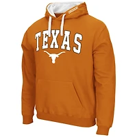 Men's Colosseum Texas Orange Longhorns Big & Tall Arch Logo 2.0 Pullover Hoodie