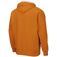 Sweat à capuche zippé pour homme Colosseum Texas Orange Longhorns Big & Tall
