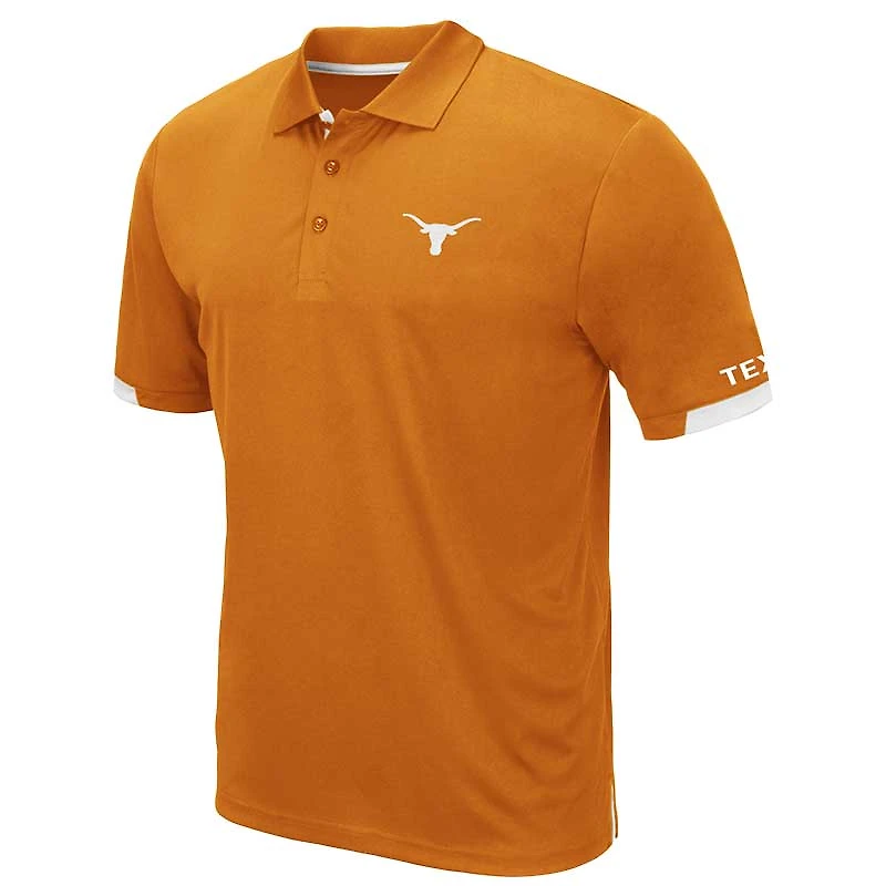 Men's Colosseum Texas Orange Longhorns Big & Tall Santry Polo