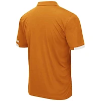 Men's Colosseum Texas Orange Longhorns Big & Tall Santry Polo