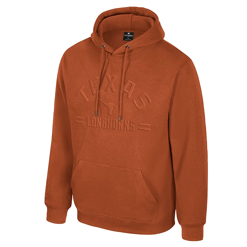 Sweat à capuche orange Texas Longhorns pour nouveau membre du Colosseum homme