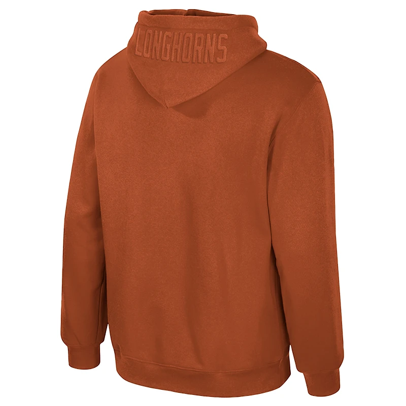 Sweat à capuche orange Texas Longhorns pour nouveau membre du Colosseum homme