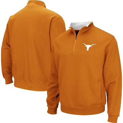 Men's Colosseum Texas Orange Longhorns Tortugas Quarter-Zip Sweatshirt