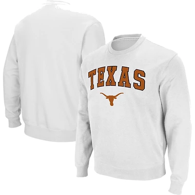 Sweat Colosseum Texas Longhorns Arch & Logo pour homme, blanc