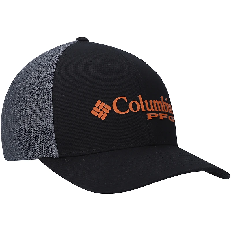 Casquette Columbia Texas Longhorns Collegiate Snapback pour homme, noir/gris