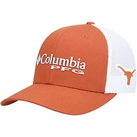 Casquette Columbia Texas Longhorns Orange PFG Flex pour homme