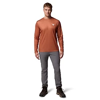 Men's Columbia  Texas Orange Longhorns PHG Terminal Shot 3-Hit Long Sleeve T-Shirt