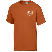 Men's ComfortWash  Burnt Orange Texas Longhorns Big Name T-Shirt