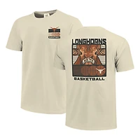 Couleurs confortables crème pour hommes Texas Longhorns Basketball Staredown