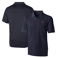 Men's Cutter & Buck Navy Texas Longhorns Big Tall Forge Stretch Polo