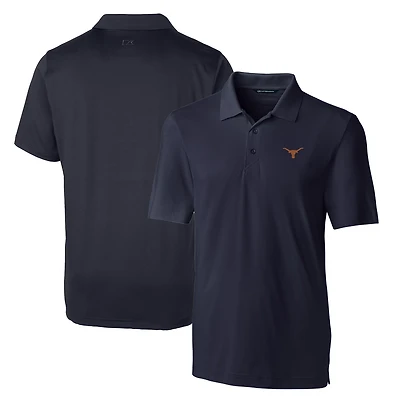 Men's Cutter & Buck Navy Texas Longhorns Big Tall Forge Stretch Polo