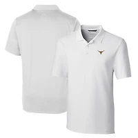 Polo extensible Forge blanc pour homme Cutter & Buck Texas Longhorns Big Tall