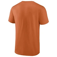 Men's Fanatics Arch Manning Texas Orange Longhorns Name & Number T-Shirt