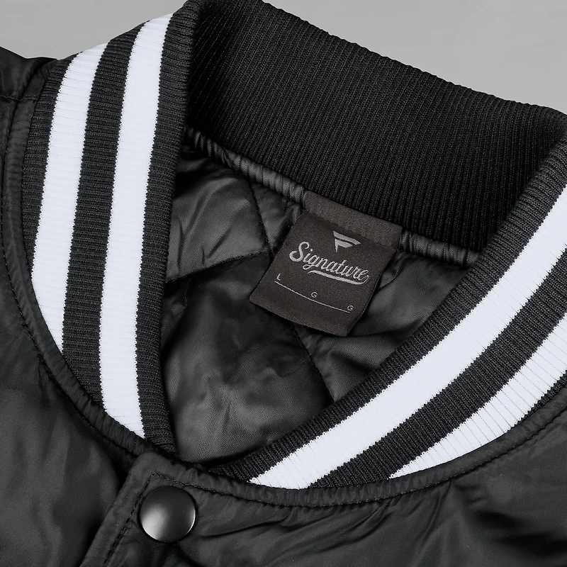 Veste à boutons-pression intégrale noire Texas Longhorns Elements Elite de Fanatics pour homme