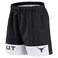 Short tissé Intensity Fanatics noir Texas Longhorns Elements pour hommes