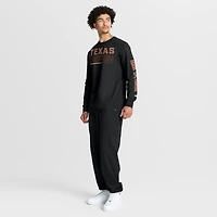 T-shirt à manches longues noir Texas Longhorns Quad Fuel The Fire pour homme
