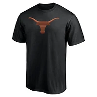Men's Fanatics Black Texas Longhorns Team Midnight Mascot T-Shirt