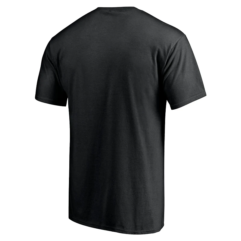 Men's Fanatics Black Texas Longhorns Team Midnight Mascot T-Shirt