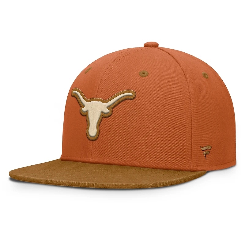 Casquette ajustée NoBo Texas Longhorns orange/marron pour homme Fanatics