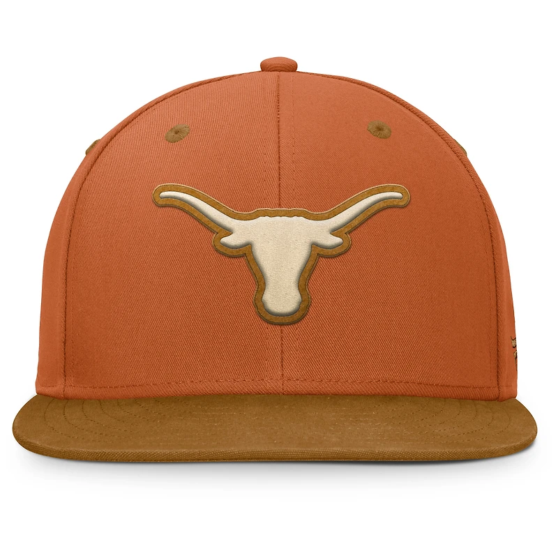 Casquette ajustée NoBo Texas Longhorns orange/marron pour homme Fanatics