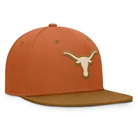 Casquette ajustée NoBo Texas Longhorns orange/marron pour homme Fanatics