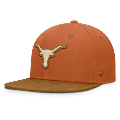 Casquette ajustée NoBo Texas Longhorns orange/marron pour homme Fanatics