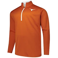 Haut à glissière quart de tour Big & Tall Defender Texas Longhorns Orange Fanatics pour hommes