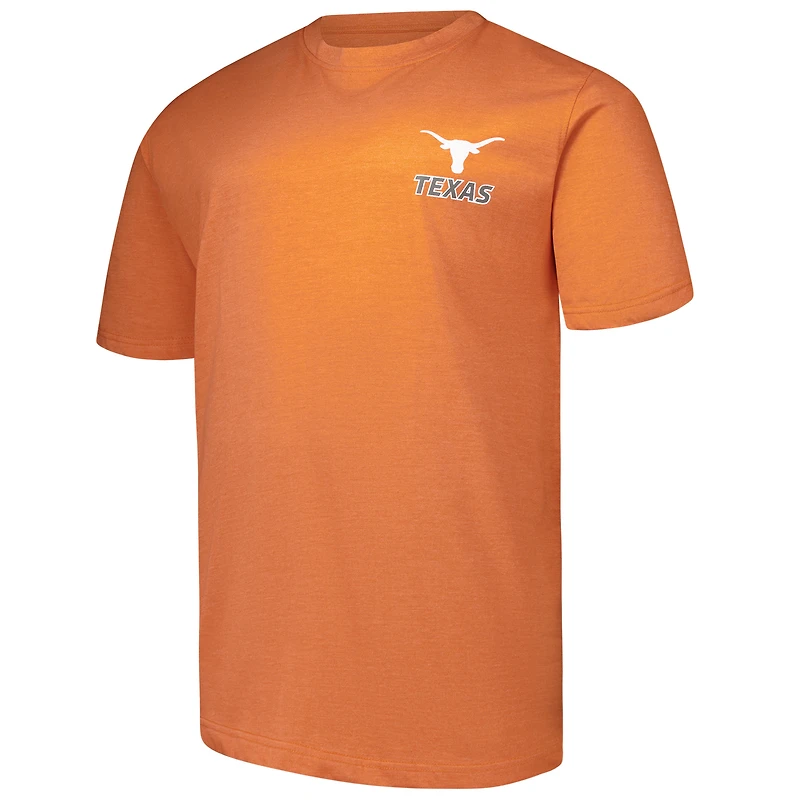 Men's Fanatics Texas Orange Longhorns Big & Tall Ideal Faded T-Shirt