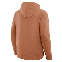Men's Fanatics Texas Orange Longhorns Hometown Premium Huddle Up Long Sleeve Hoodie T-Shirt