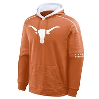 Men's Fanatics Texas Orange Longhorns Quad Defender Pullover Hoodie