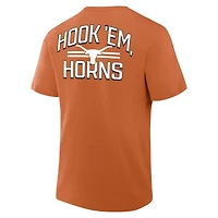Men's Fanatics Texas Orange Longhorns Quad Legacy T-Shirt