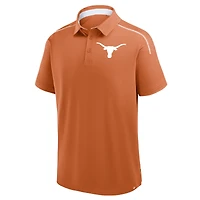 Polo raglan Texas Longhorns Take The Lead Defender pour homme Fanatics Orange