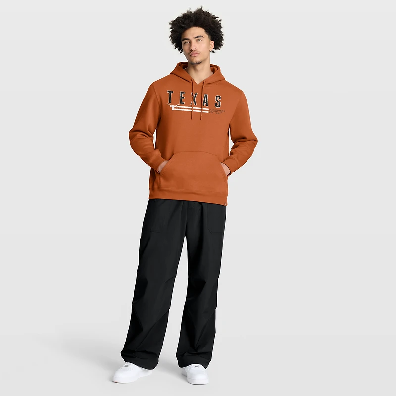 Men's Fanatics Texas Orange Longhorns The Quad Stellar Excellence Pullover Hoodie