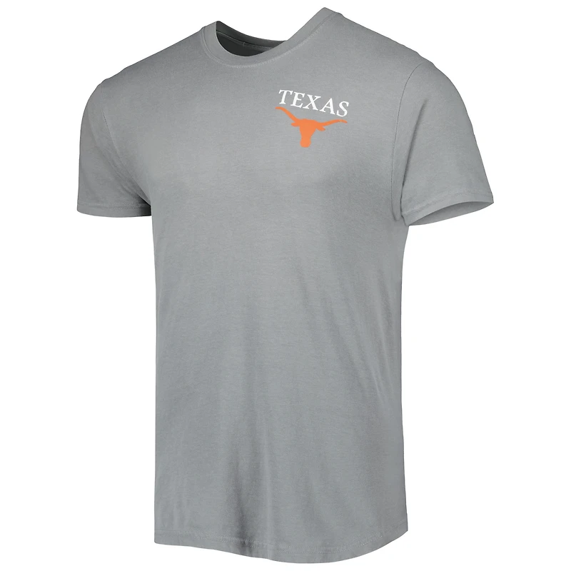 T-shirt unisexe Texas Orange Longhorns Hyper Local Longhorn Flag