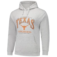 Sweat à capuche enfiler Tall Arch Essential pour homme, gris chiné, Texas Longhorns