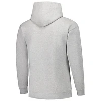 Sweat à capuche enfiler Tall Arch Essential pour homme, gris chiné, Texas Longhorns