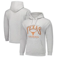 Sweat à capuche enfiler Tall Arch Essential pour homme, gris chiné, Texas Longhorns