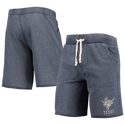 Short de survêtement Texas Longhorns Victory bleu marine chiné pour homme
