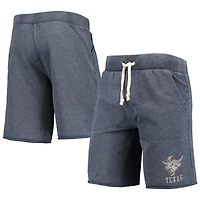 Short de survêtement Texas Longhorns Victory bleu marine chiné pour homme
