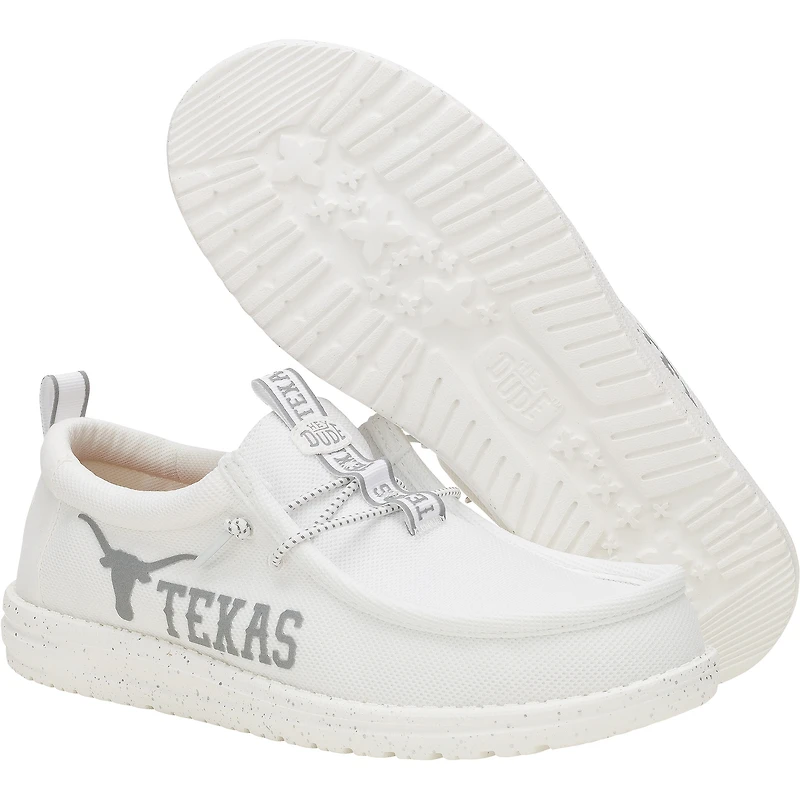 Men's Hey Dude Orange Texas Longhorns Wally Casual Shoes