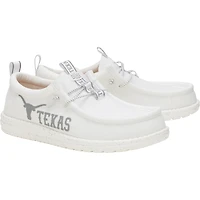Chaussures décontractées Hey Dude Orange Texas Longhorns Wally pour hommes
