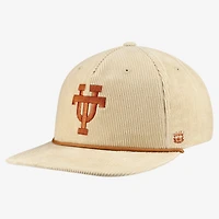 Casquette ajustable Homefield Texas Orange Longhorns Bevo en velours côtelé
